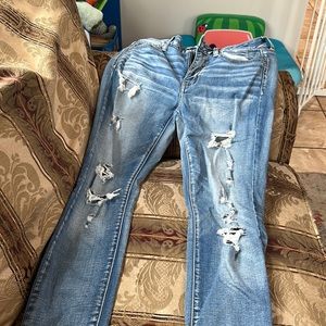 Ae jeans ripped